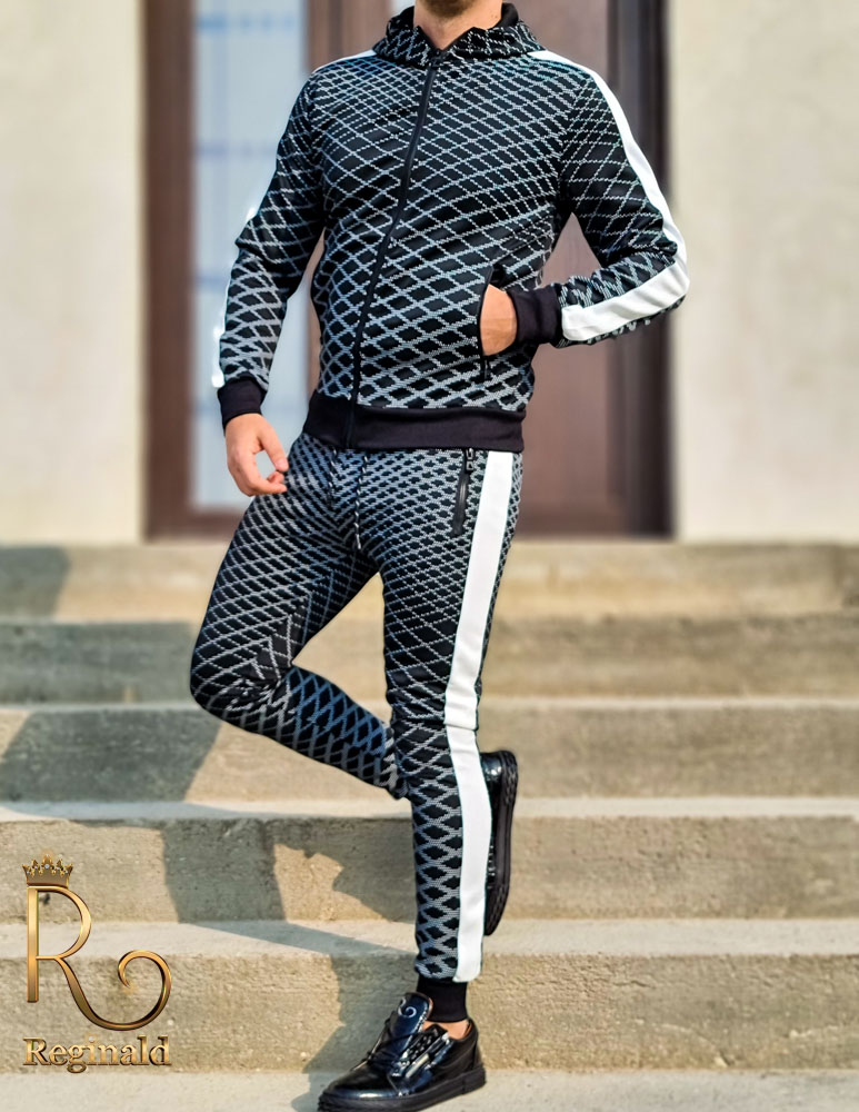 Men's sports tracksuit, blouse+pants MODEL 2021 - TG124